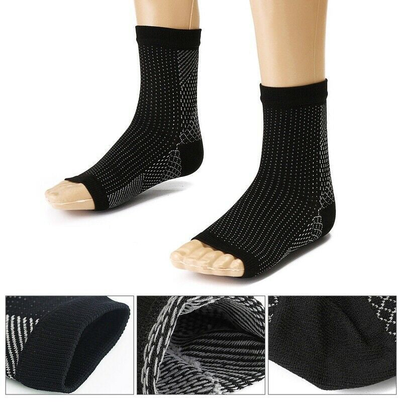 Nolva Arch Support Compression Socks - side detail