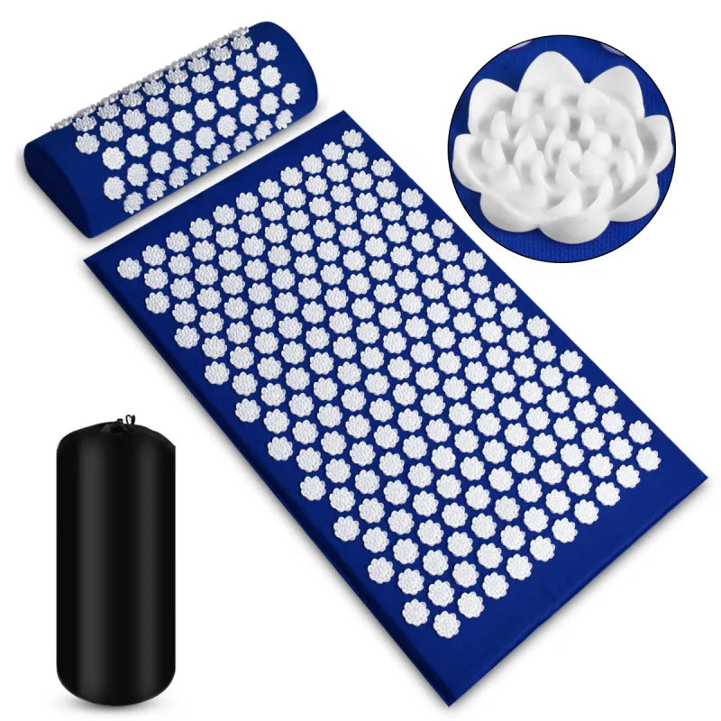 Nolva Acupressure Mat & Pillow Set - detail